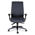 Alera ALEHPM4101 Wrigley Series 275 lbs. Capacity High Performance High-Back Multifunction Task Chair - Black image number 1