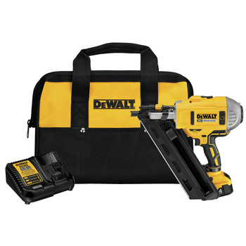 NAILERS | Dewalt DCN692M1 20V MAX XR Brushless Lithium-Ion 30 Degree Cordless Paper Collated Framing Nailer Kit (4 Ah)
