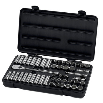 KD Tools 80701 49-Piece 1/2 in. Drive 12 Point SAE/Metric Socket Set