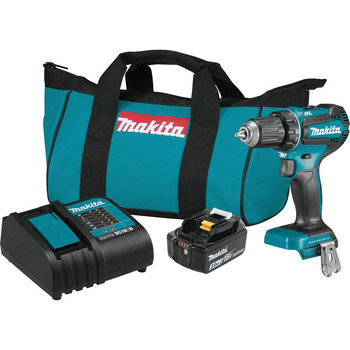 Makita XFD131 18V LXT Lithium-Ion Brushless Compact 1/2 in. Cordless Drill Driver Kit (3 Ah) Makita XFD131 18V LXT Lithium-Ion Brushless Compact 1/2 in. Cordless Drill Driver Kit (3 Ah)