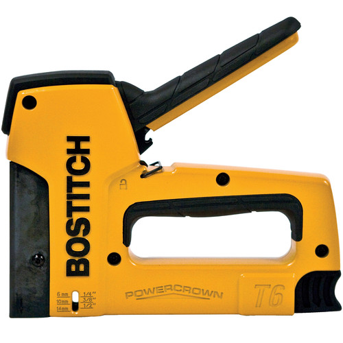 Bostitch T6-8 7/16 in. Crown 9/16 in. PowerCrown Heavy-Duty Tacker Stapler image number 0