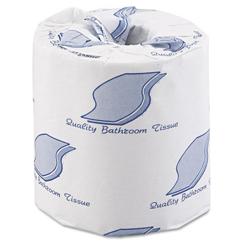 GEN GEN238B Wrapped Septic Safe 2-Ply Bath Tissue - White (500-Piece/Roll, 96 Rolls/Carton)