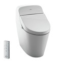 TOTO MS920CEMFG#01 WASHLET G400 1.28 GPF & 0.9 GPF Toilet (Cotton White) image number 0