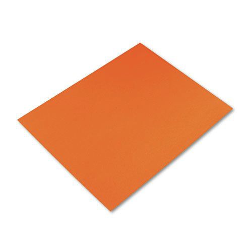 New Arrivals | Pacon P5478-1 Four-Ply 22 in. x 28 in. Railroad Board - Orange (25/Carton) image number 0