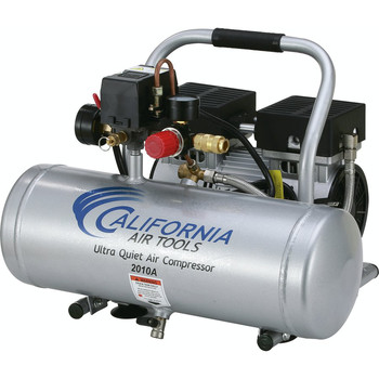 PRODUCTS | California Air Tools 2010A 1 HP 2 Gallon Ultra Quiet and Oil-Free Aluminum Tank Hand Carry Air Compressor