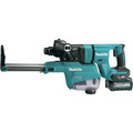 Makita GRH07M1W 40V max XGT Brushless Lithium-Ion 1-1/8 in. Cordless AFT/AWS Capable Accepts SDS-PLUS Bits AVT D-Handle Rotary Hammer Kit with Dust Extractor (4 Ah) image number 1