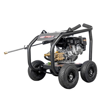 Simpson 65200 Super Pro 3600 PSI 2.5 GPM Direct Drive Small Roll Cage Professional Gas Pressure Washer with AAA Pump