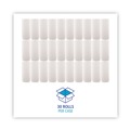 Paper Towels and Napkins | Boardwalk WPBWK6272 11 in. x 9 in. 2-Ply Kitchen Roll Towel - White (85 Sheets/Roll, 30 Rolls/Carton) image number 4