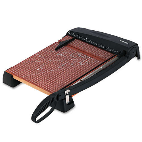 New Arrivals | X-ACTO 26315 Heavy-Duty 12 in. x 15 in. Wood Base Guillotine Trimmer image number 0