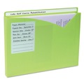 C-Line 63060 Straight Tab, Write-On Poly File Jackets - Letter, Assorted Colors (25/Box) image number 2