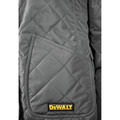 Dewalt DCHJ084CD1-3X 20V MAX Li-Ion Charcoal Women's Flannel Lined Diamond Quilted Heated Jacket Kit - 3XL image number 2
