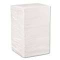 Georgia Pacific Professional 96019 9 1/2 in. x 9 1/2 in. Single-Ply Beverage Napkins - White (4000/Carton) image number 6