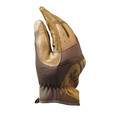 Klein Tools 40226 Journeyman Leather Utility Gloves - Medium, Brown/Tan image number 2