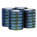 Duck 284371 Clean Release 0.94 in. x 60 yds., 3 in. Core, Painter's Tape - Blue (24/Carton) image number 0