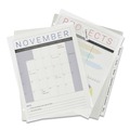 New Arrivals | Avery 11836 8 Tab Insertable Big Tab Plastic Dividers - Clear (1 Set) image number 1