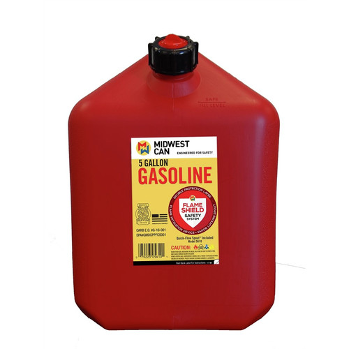 Midwest Can 5610 5 Gallon FMD Gas Can image number 0