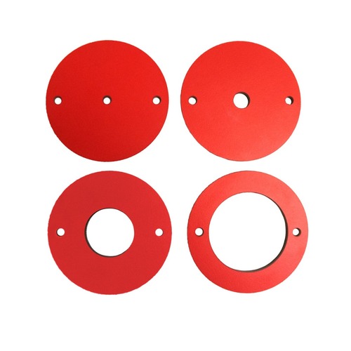 Router Accessories | SawStop RT-PIR Phenolic Insert Ring Set for Router Plates (4 Pc) image number 0