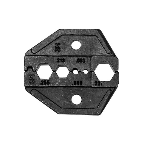 Klein Tools VDV211-041 Ratcheting Hex Crimp Die Set for RG58/59/6/62 Cables image number 0