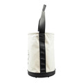 Cases and Bags | Klein Tools 5106 9 in. x 14 in. Straight-Wall Canvas Tool Bucket image number 2