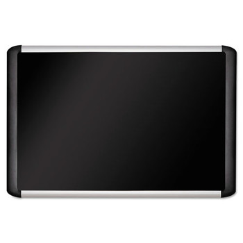 PRODUCTS | MasterVision MVI210301 MVI Series 96 in. x 48 in. Soft-Touch Bulletin Board - Black/Silver