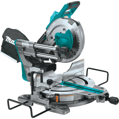 Miter Saws | Makita GSL03Z 40V Max XGT Brushless Lithium-Ion 10 in. Cordless AWS Capable Dual-Bevel Sliding Compound Miter Saw (Tool Only) image number 0