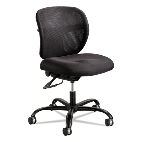 New Arrivals | Safco 3397BL Vue Intensive-Use Mesh Task Chair, Supports Up To 500 Lb, 18.5-in To 21-in Seat Height, Black image number 0