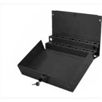PRODUCTS | Sunex 16 in. x 11 in. x 3.75 in. Locking Screwdriver/ Prybar Holder for Service Cart - Extra Large, Black