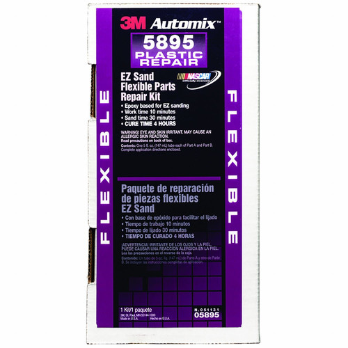 3M 5895 Automix EZ Sand Flexible Parts Repair Kit 5 oz. Tubes image number 0