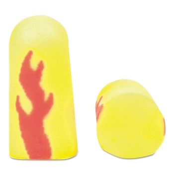 PRODUCTS | 3M 312-1252 E A Rsoft Blasts Uncorded Foam Earplugs - Yellow Neon/Red Flame (200-Pair)