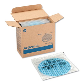ODOR CONTROL | Georgia Pacific Professional 48270 ActiveAire Coastal Breeze Deodorizer Urinal Screen - Blue (12/Carton)