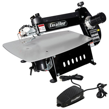 SCROLL SAWS | Factory Reconditioned Excalibur EX-21CRB 21 in. Tilting Head Scroll Saw with Foot Switch