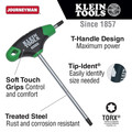 Klein Tools JTH6T40 Journeyman 6 in. x T40 TORX T-Handle Hex Key image number 1