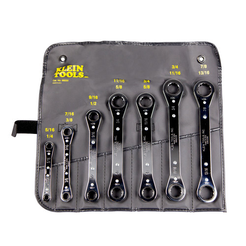 Klein Tools 68222 7-Piece Ratcheting Box Wrench Set image number 0