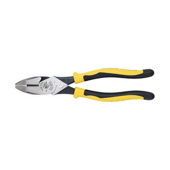 PLIERS | Klein Tools J213-9NECR Journeyman 9.55 in. Pliers Connector Crimp Side