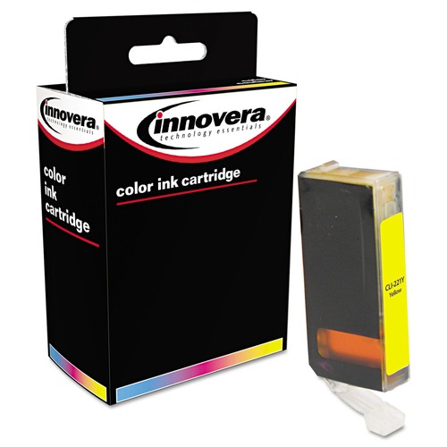Innovera IVRCNCLI221Y 510 Page-Yield Remanufactured Replacement for Canon CLI-221Y Ink Cartridge - Yellow image number 0