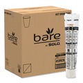 Cups and Lids | SOLO 412RCN-J8484 12 oz. Bare Eco-Forward Recycled Content PCF Paper Hot Cups - Green/White/Beige (1000/Carton) image number 0