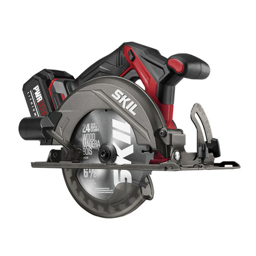 Skil Cr5413 1a Pwrcore 20 20v Brushless Lithium Ion 6 1 2 In Cordless Circular Saw Kit 4 Ah Tyler Tool