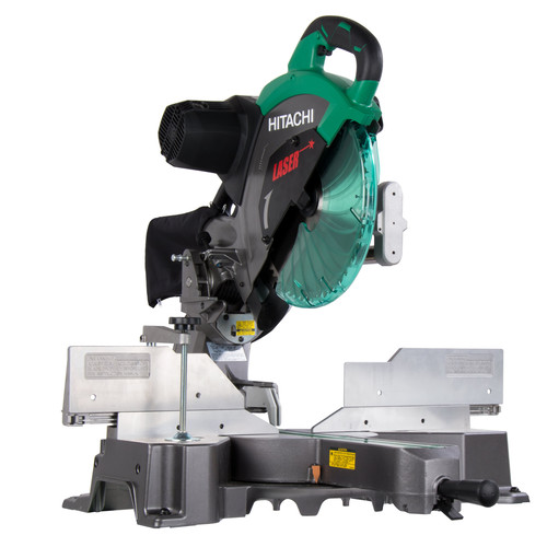 Factory Reconditioned Hitachi C12rsh2 15 Amp 12 In Dual Bevel Factory Reconditioned Hitachi C12rsh2 15 Amp 12 In Dual Bevel Sliding Compound Miter Saw With Laser Marker
