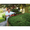 Hedge Trimmers | Black & Decker HH2455 120V 3.3 Amp Brushed 24 in. Corded Hedge Trimmer with Rotating Handle image number 21