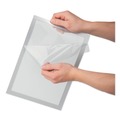 Mailroom Equipment | Durable 400123 DURAFRAME SUN Silver Frame 11 in. x 17 in. Sign Holders (2-Piece/Pack) image number 3