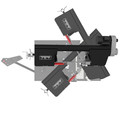 Miter Saws | JET 891070 EHB-1018VM 10 x 18 Semi-Auto Variable Speed Dual Mitering Saw image number 3