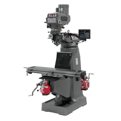 Milling Machines | JET JTM-4VS Mill with NEWALL DP700 DROX and Y Powerfeed Installed image number 0