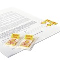 New Arrivals | Universal UNV99007 Deluxe Sign Here Message Arrow Flags - Yellow (500/Pack) image number 2