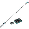 Pole Saws | Makita GAU02M1 40V max XGT Brushless Lithium-Ion 10 in. x 13 ft. Cordless Telescoping Pole Saw Kit (4 Ah) image number 0