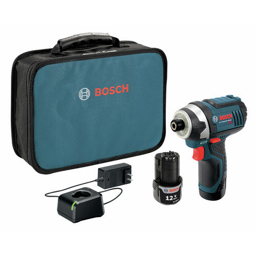 Factory Reconditioned Bosch PS41-2A-RT 12V Max Compact Lithium-Ion Cordless Impact Driver Kit (2 Ah) image number 0