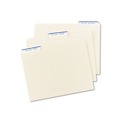 Avery 05766 TrueBlock 0.66 in. x 3.44 in. Permanent Adhesive File Folder Labels - White/Blue (30-Piece/Sheet, 50 Sheets/Box) image number 1