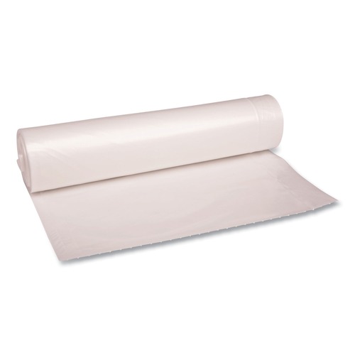 Protractors | Boardwalk BWK536 56-Gallon 1.4 mil 43 in. x 47 in. Low-Density Can Liners - Clear (100-Piece/Carton) image number 0