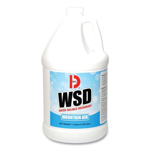 Cleaning & Janitorial Supplies | Big D Industries 135800 Water-Soluble Deodorant, Mountain Air, 1gal (4/Carton) image number 0