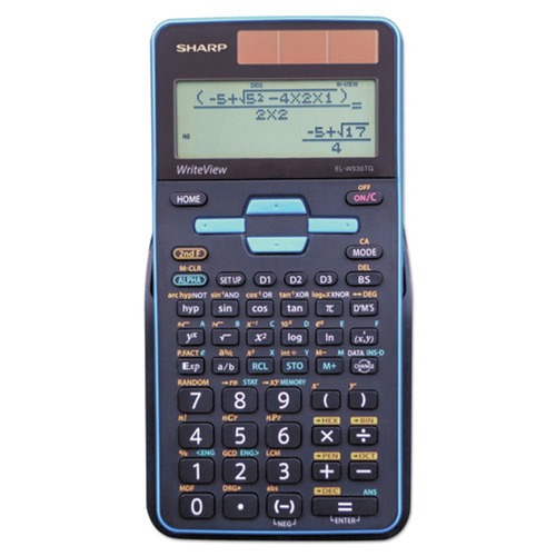 Sharp ELW535TGBBL 16-Digit LCD, EL-W535TGBBL Scientific Calculator image number 0