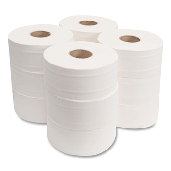 Morcon Paper VT110 2-Ply Septic Safe Jumbo Bath Tissues - White (12 Rolls/Carton)